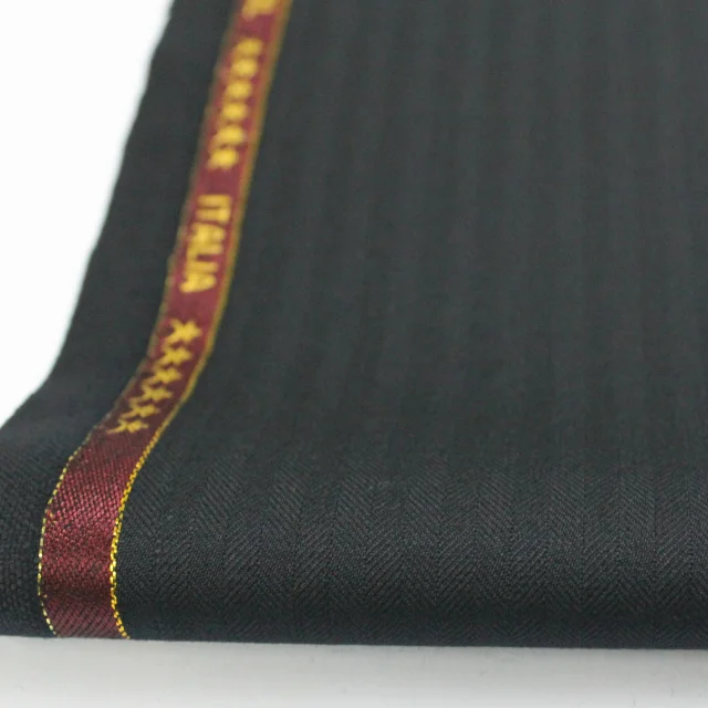 high quality super 120s herringbone merino worsted mens wool blended suit fabrics for  ready stock