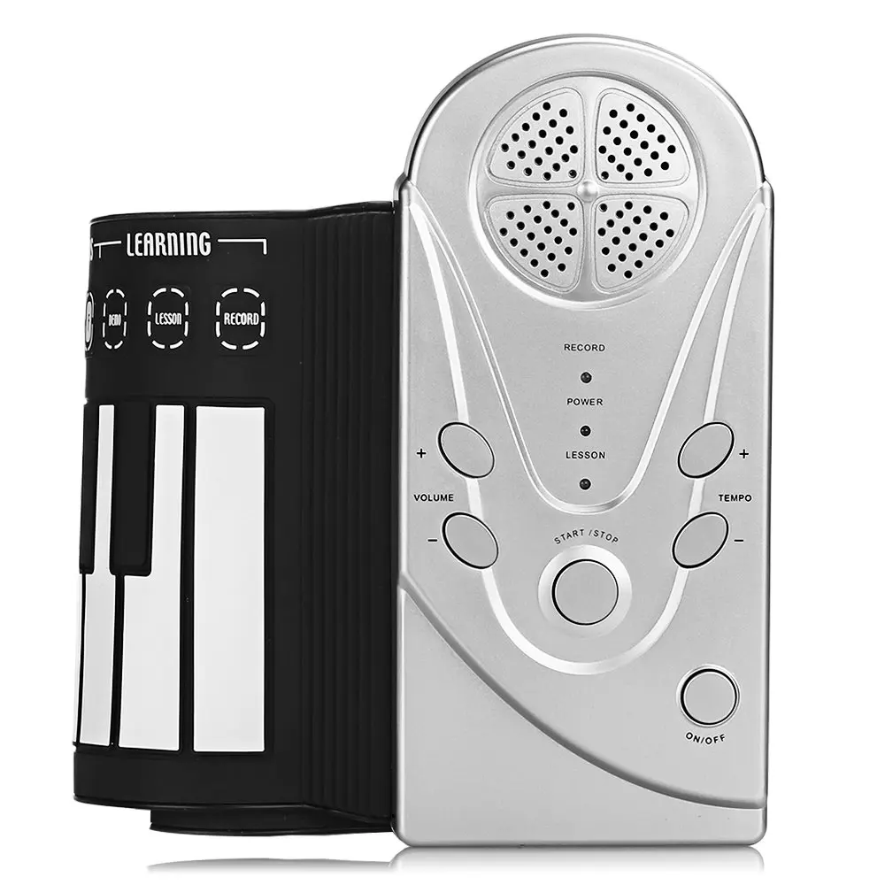 Wholesale Cheap Price Kids Piano Upgrade Portable Flexible 49 Keyboard Digital Hand Roll Up Piano for Leisure and Entertainment