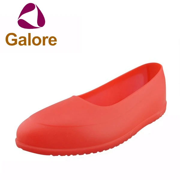 Silicone overshoes galoshes rain boot woman with S M L size