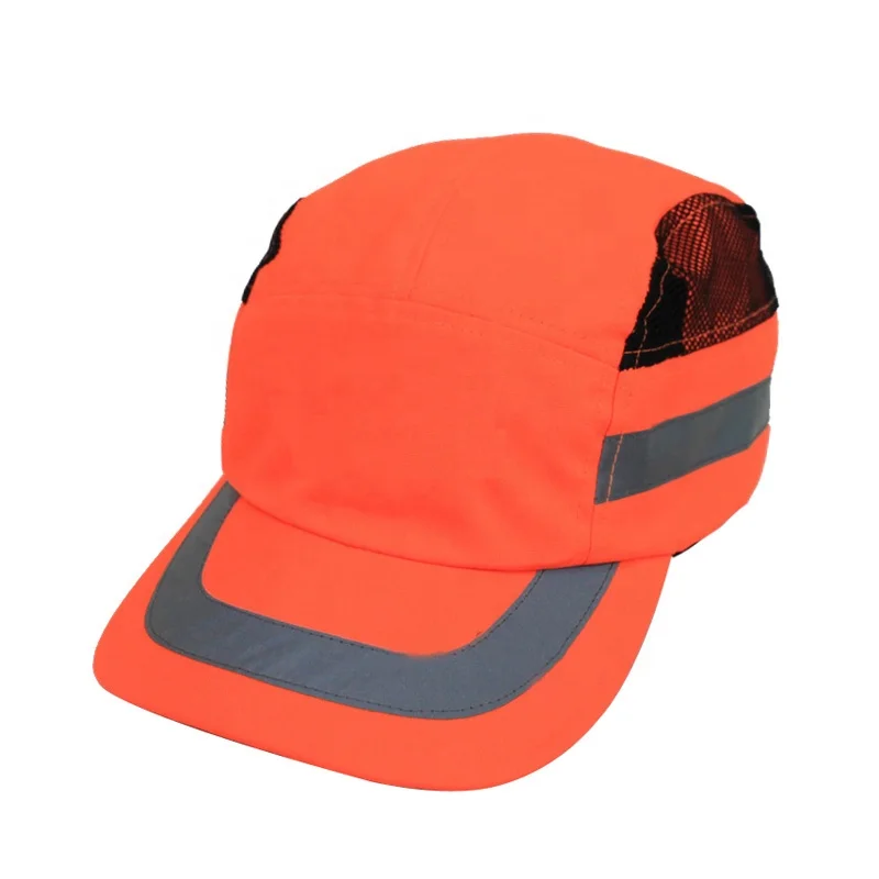 Hi-vis reflect lightweight bump hat with helmet