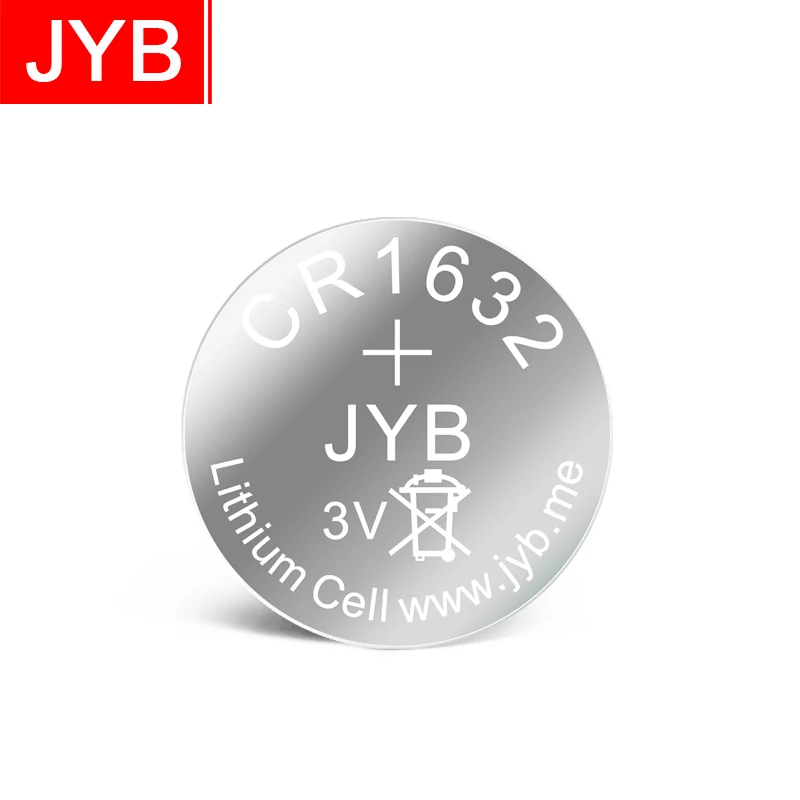 
JYB CR1632 Lithium Dry 3V 40mah Button Cell Battery 
