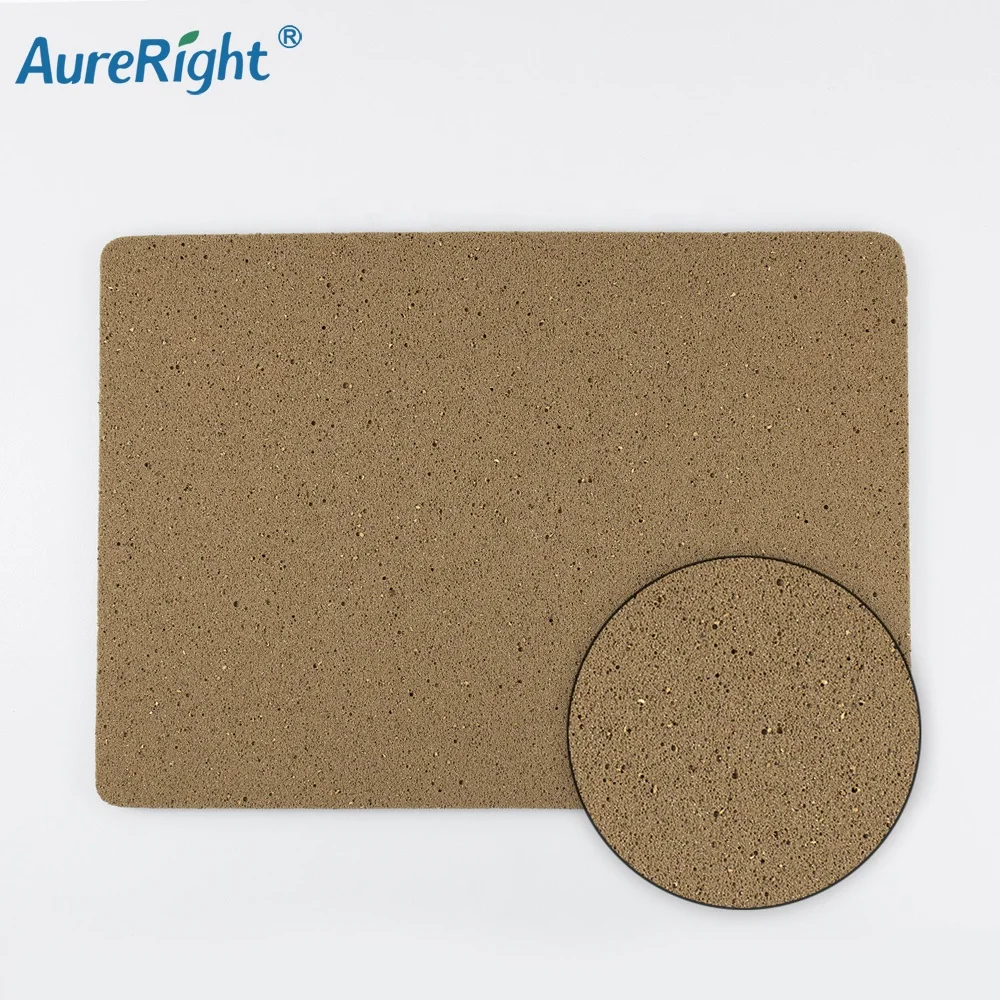 Black Thin Recycled Foam Padding Sheets for Shoe Soles