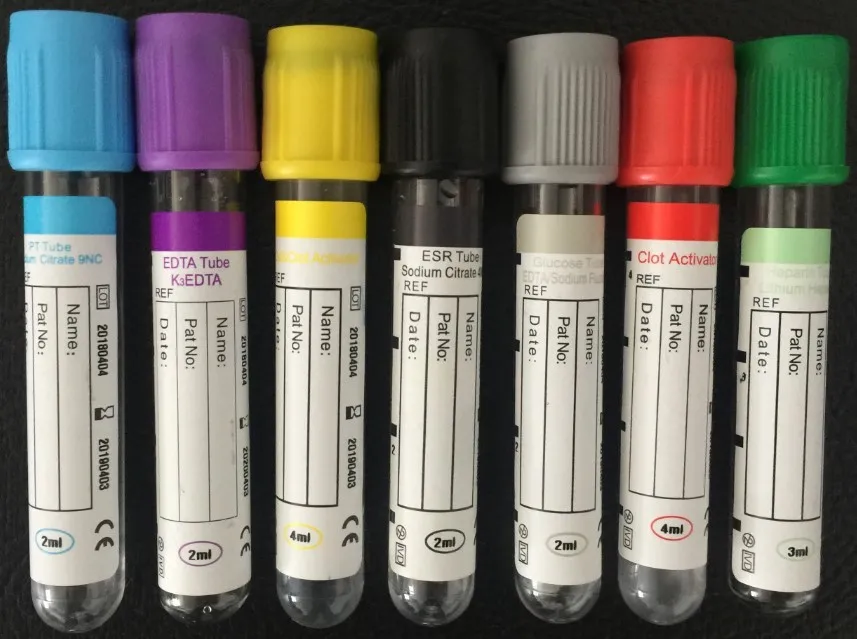 
disposable laboratory use blood collection tubes clot activator with gel 