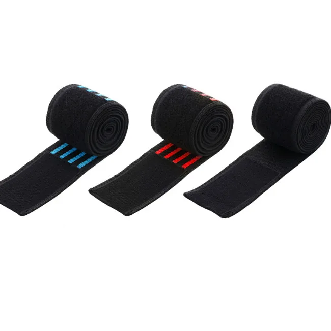 Эластичные Наколенники для спортзала, мужские бандажные ремни для тяжелой атлетики, защитные накладки