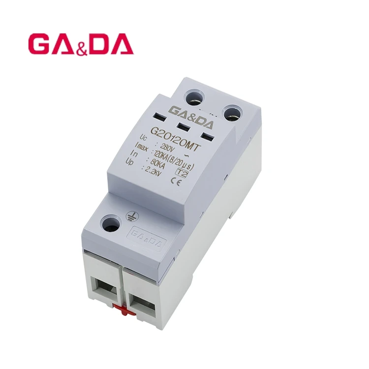 Mt серии Класс мощности громоотвод 120ka surge protector