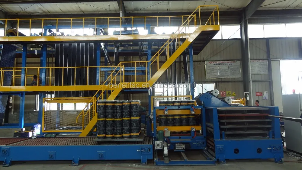 bitumen production line  SBS membrane building material production line