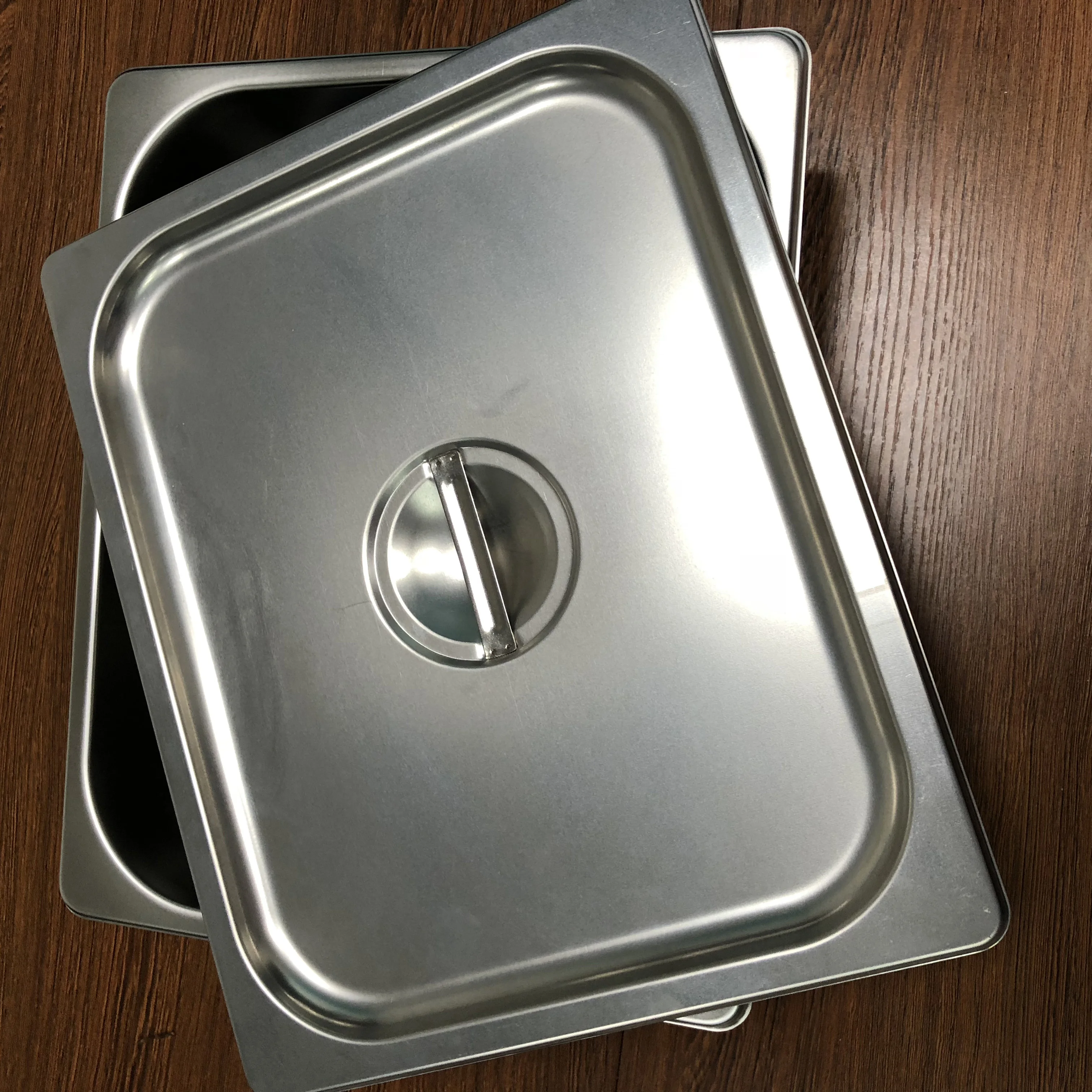 1/2High Quality Stainless Steel GN Pan, Gastronome Container,Share Plate For Hotel & Restaurant