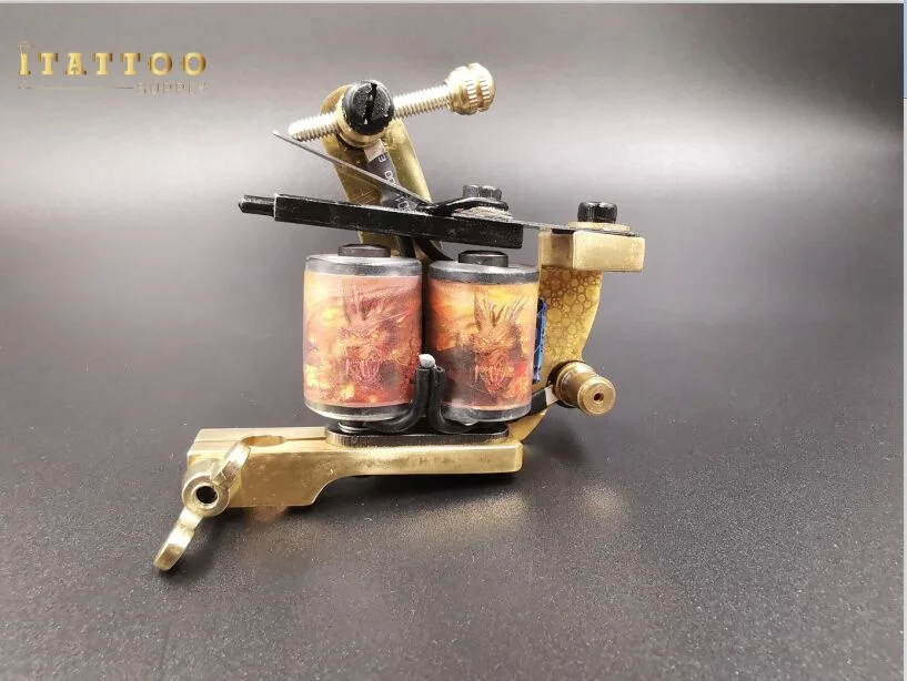 I Tattoo Supply 2019 Newest Permanent makeup CNC handmade coil tattoo machine