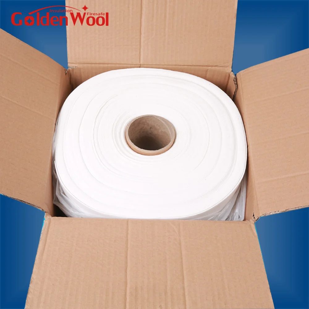 0.6mm 1mm 3mm Heat Resistant Insulation Material Roll Fireproof Thermal Price Ceramic Fiber Paper