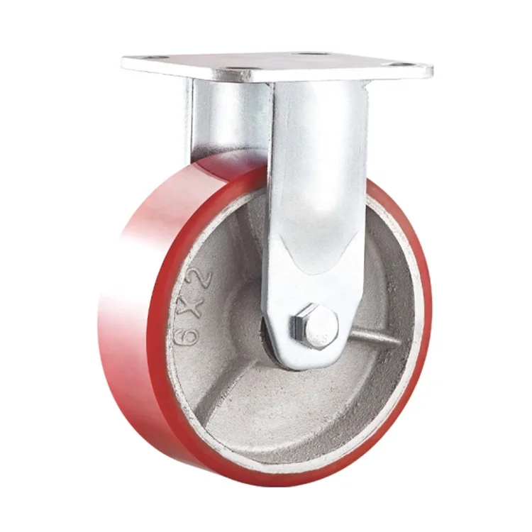 
Factory Supplier 100Mm Plastic Trolley Wheels 