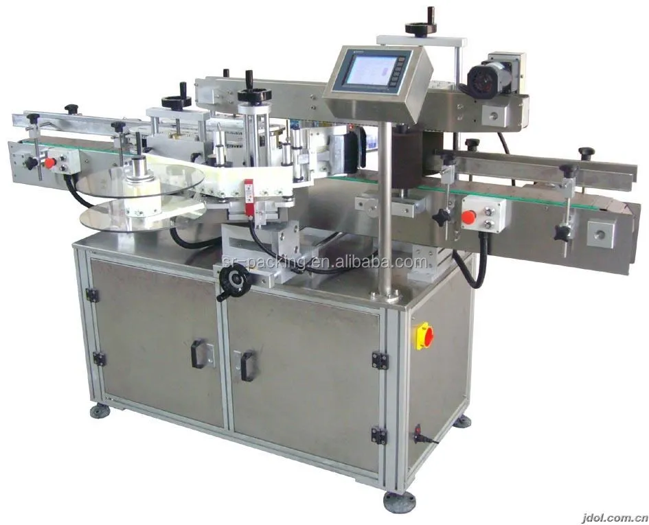 Factory Automatic Labeling Machine for Cans Bottle Vinyl Sticker Labeling Machine