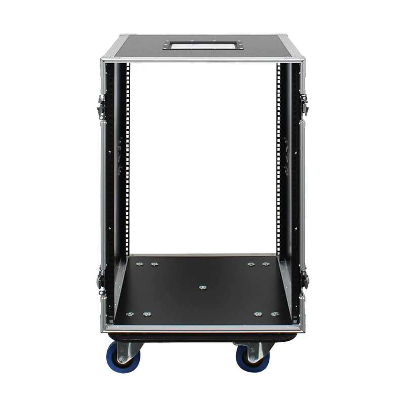 KKMark 16U Rack Flight Case for AMP Processor Dimmer