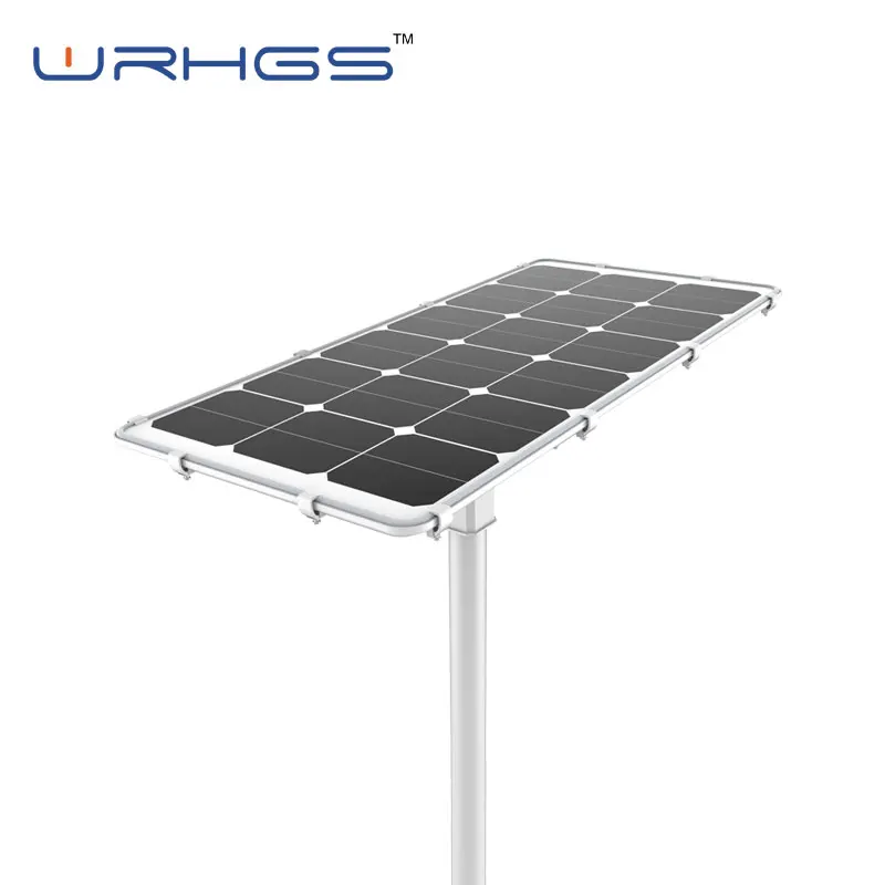 
microwave sensor integrated solar street light outdoor 200w 80w 100w 50w 30w led lamp with adjustable amr 