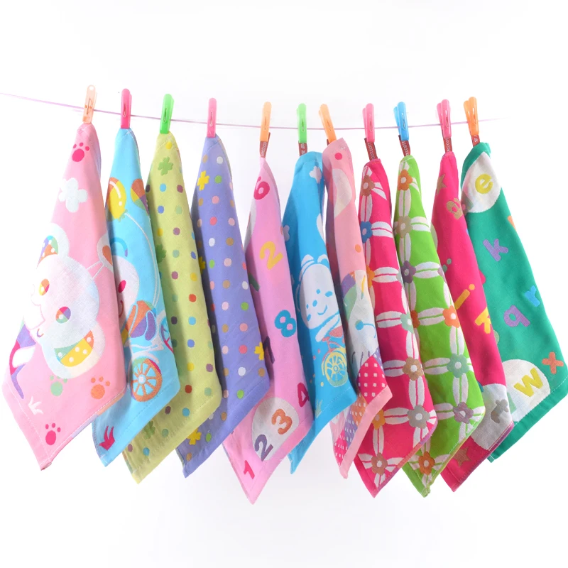 
Baby handkerchief gauze towel face 