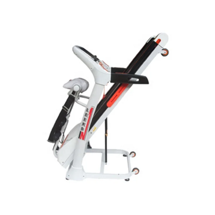 Leekon Foldable Treadmill Machine LCD Monitor 3.0HP DC Motorized Home Treadmill Control Board Fitness Running Machine