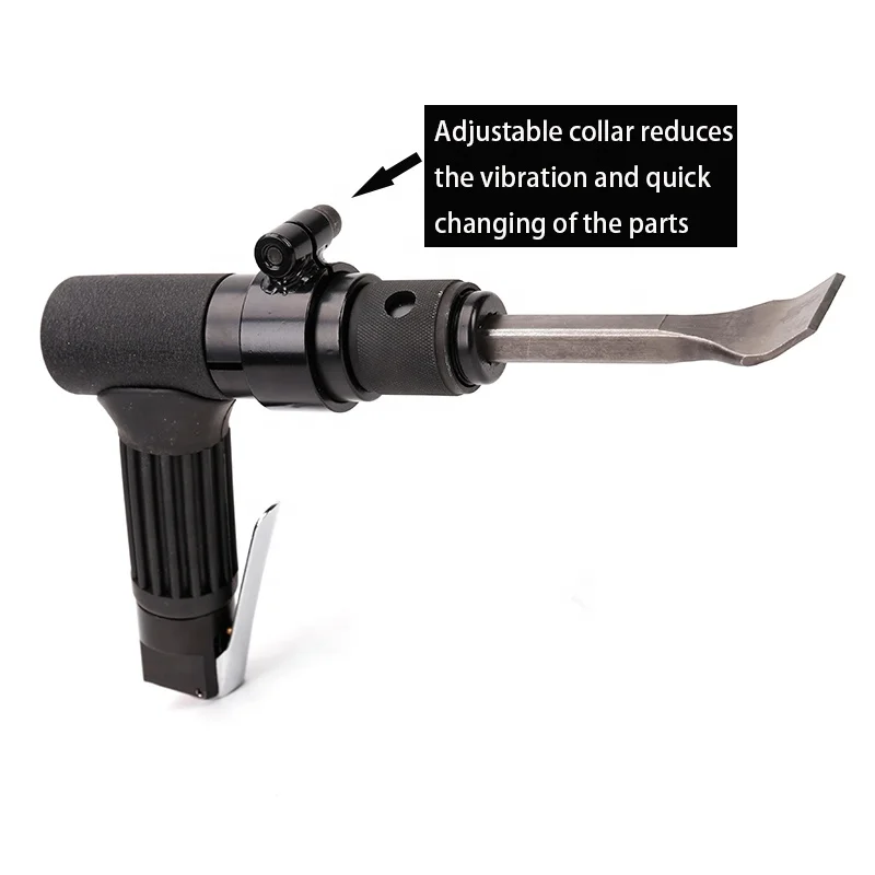 Heavy duty air hammer chisel set  air needle scaler gun 2 in1