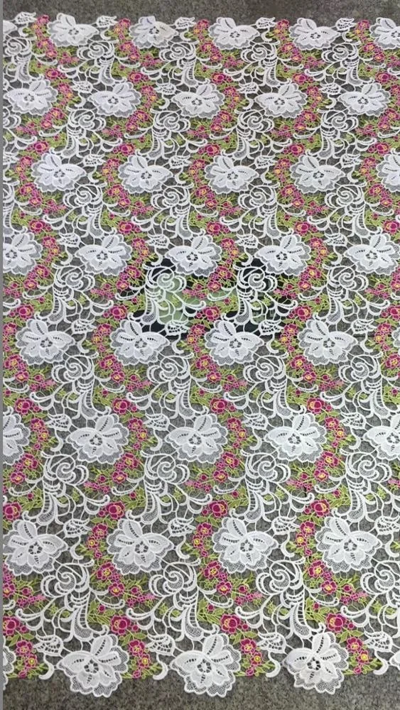 High quality wholesale buy cheap soft crochet embroidery lace fabric online tulle for fashion clothing