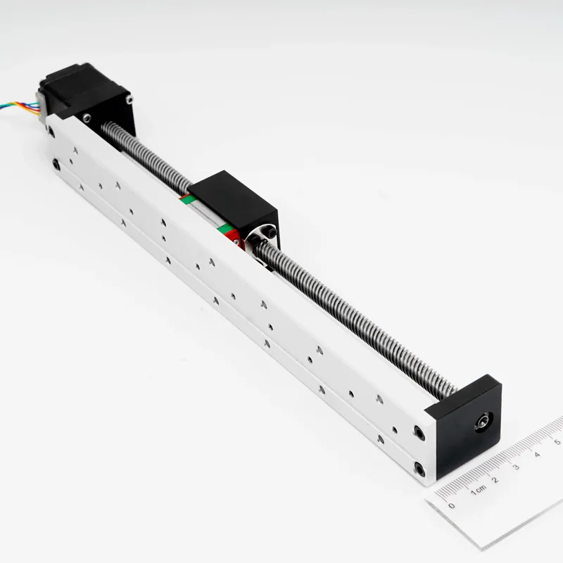 Mini Linear Motion Screw Stepper Motor Small Light Slider Rail Guide