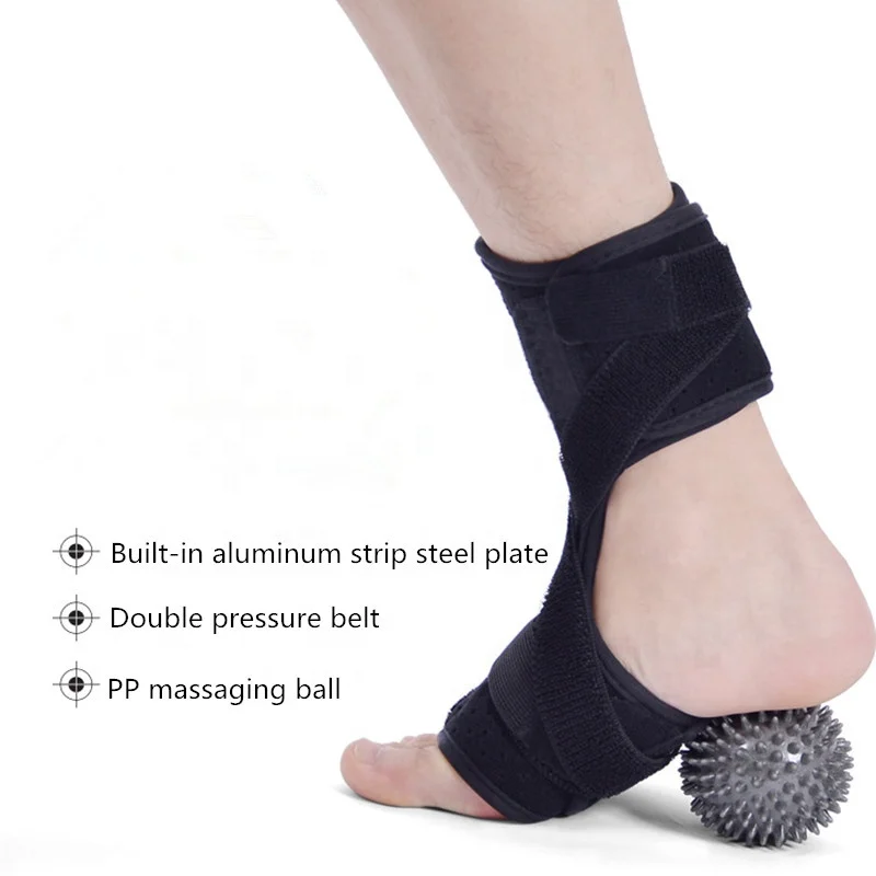 Copper Compression Plantar Fasciitis stretches Night Splint Support Sleep, Recovery