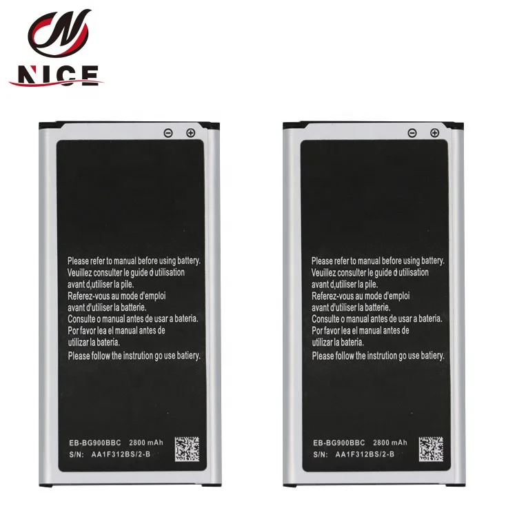 Factory Direct Sale 2800MAH 4.4v Lithium Battery For Samsung S5