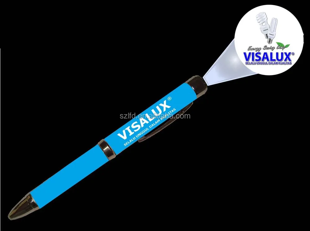Factory Custom LOGO projection pens Cheap LED projector ballpoint pen LOGO print for promotional Advertising