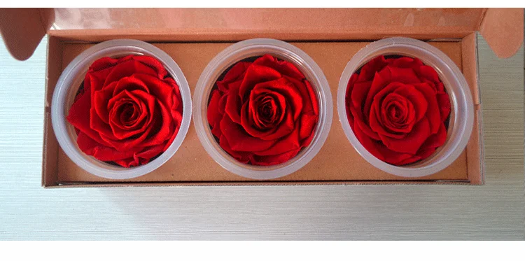 wholesale yunnan kainaking freeze dried big size preserved roses Customized rose head