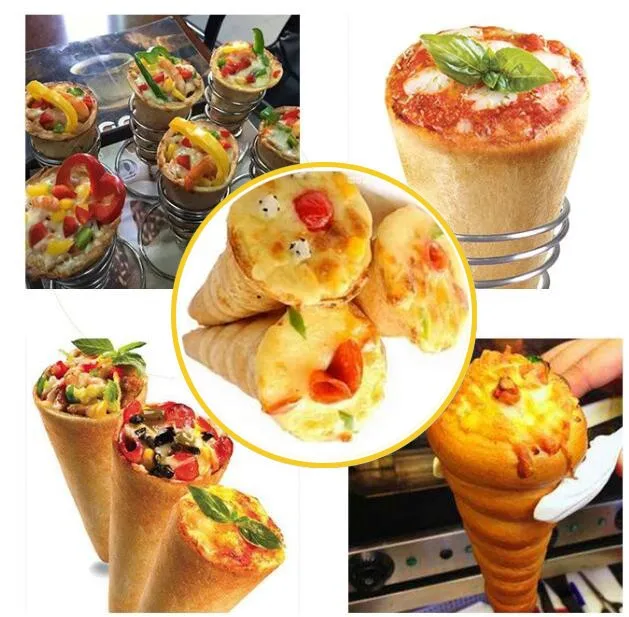 Factory price pizza cone machine/pizza oven electric/Snack pizza making machine