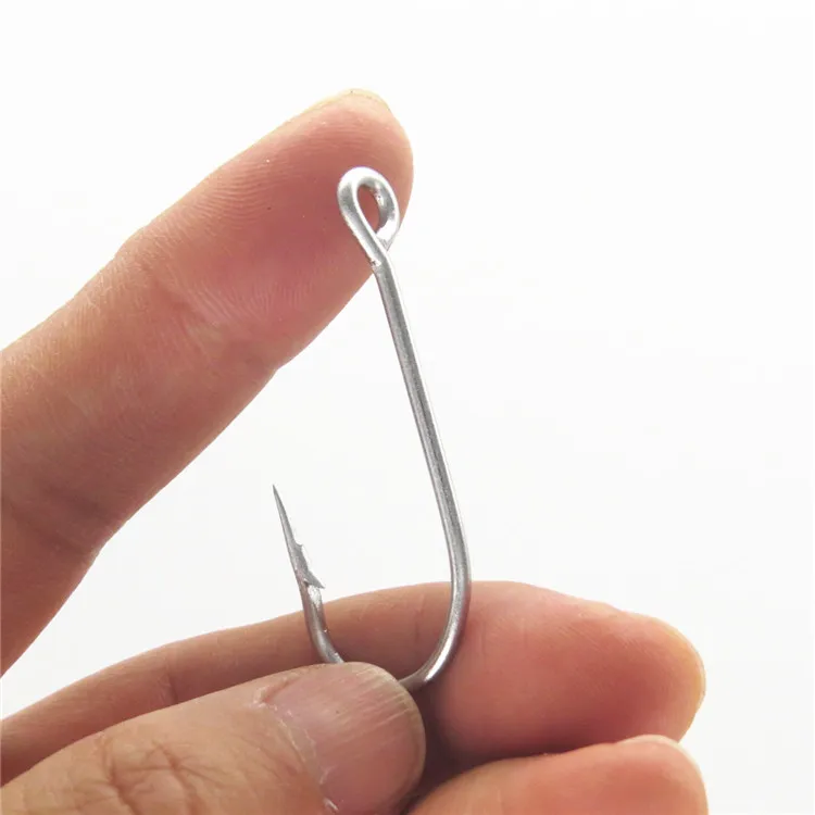 2330 7# stainless steel  whole sell in store circle sea fishing hook for fishing small mackerel