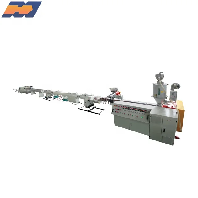 Plastic double tube extrusion machine two cavity plastic pipe making machine extrusion machine