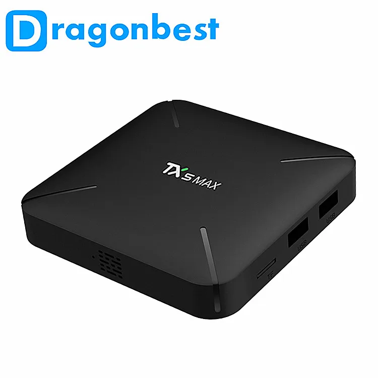 ТВ кабельный ящик TX5 MAX amlogic S905Y2 ГБ оперативная память 16 ГБ Android 8,1 декокомпл. каналов кабельного телевидения