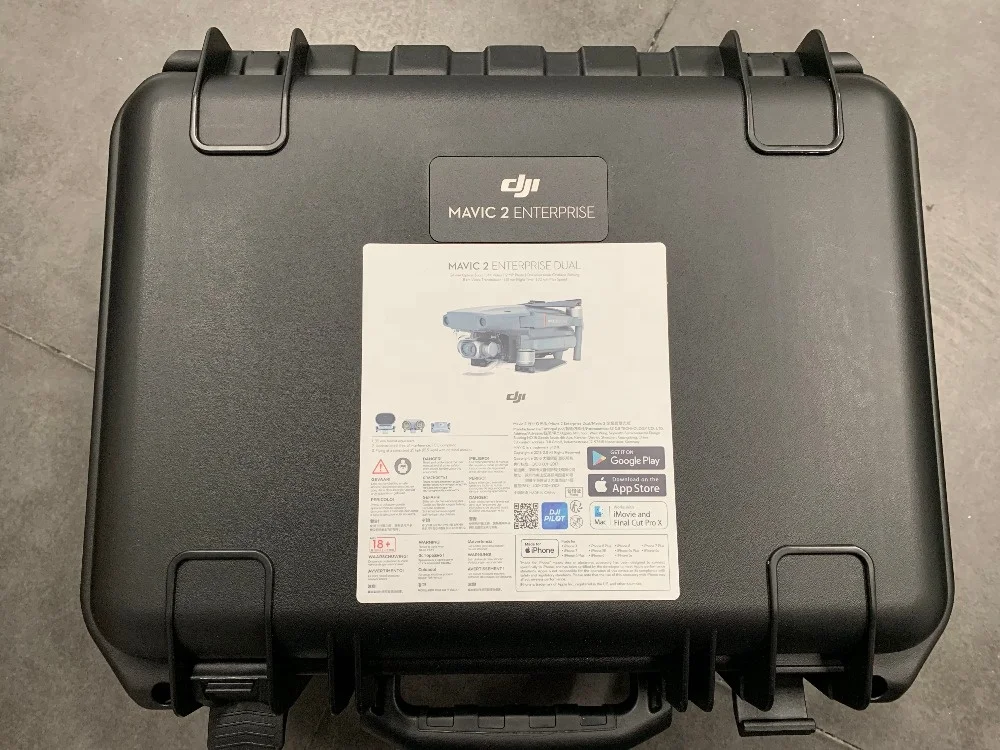 DJI Mavic 2 Enterprise Dual Thermal Camera Drone for Search& Rescue, firefighting, Law enforcement,powerline&bridge inspection