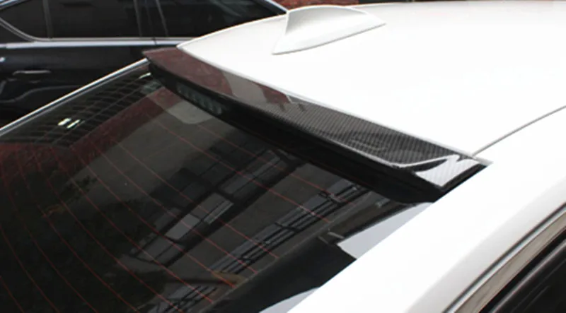 Car Styling Exterior Carbon Fiber Modified Rear Spoiler Tail Trunk Lip Wing Decoration Fit For F30 F35 F80 AC Spoiler