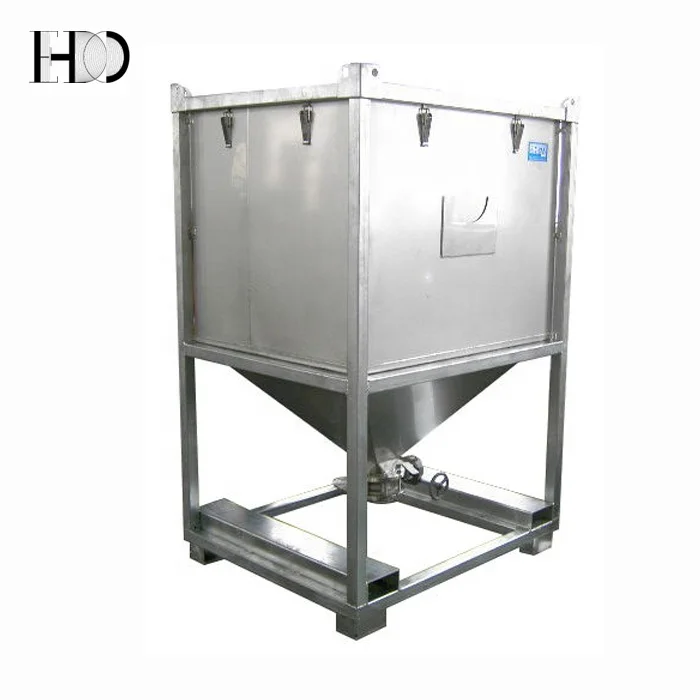 stainless steel 1000L honey bulk storage tank
