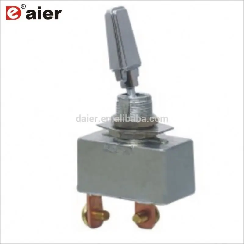 
R13 401 101 50A 12VDC SPST 2Pin ON OF Chrome Toggle Switch Heavy Duty  (62097406300)