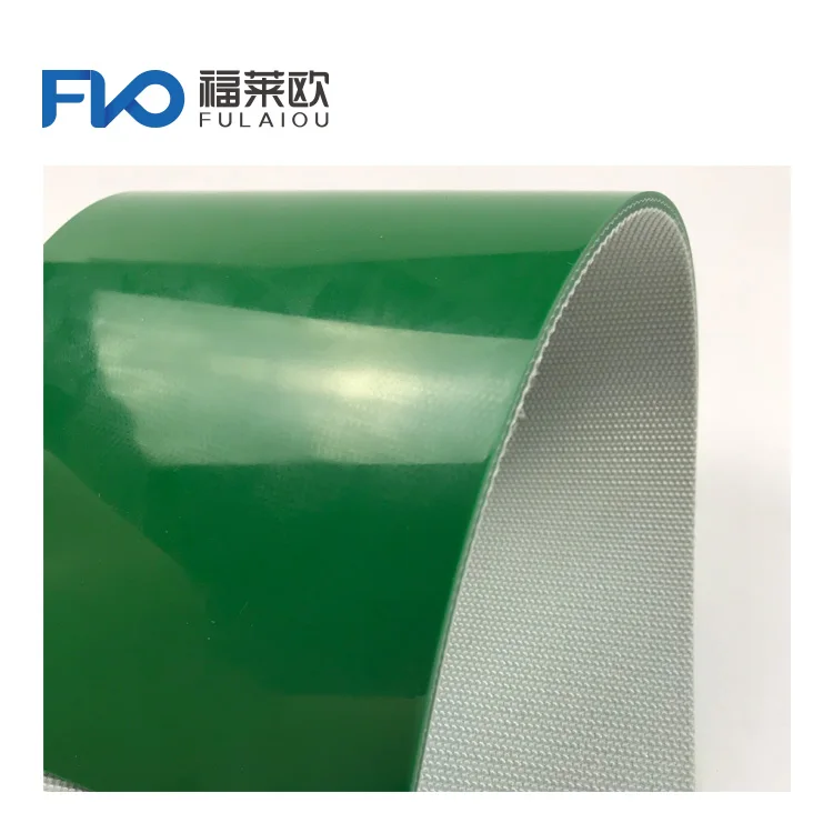Endless smooth surface pvc flat sealing conveyor belt