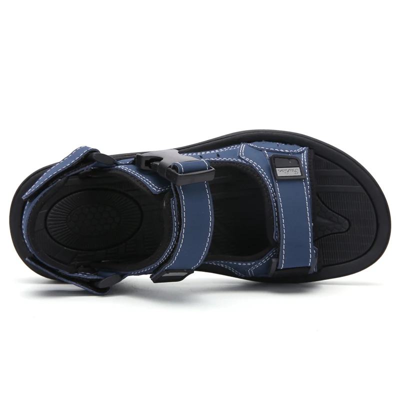 Мужские сандалии Kito, Пляжная подошва, тайская кожа и толстые мужские сандалии Sho Турция для мужчин