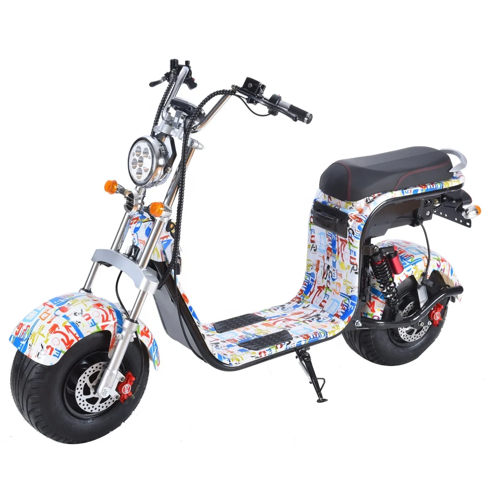 Citycoco in Romania warehouse door to door Cheap Price Electric Scooter citycoco