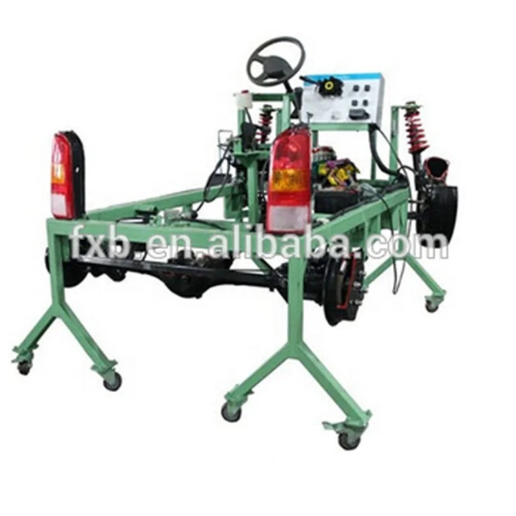 Автомобильное шасси с двигателем и трансмиссией, тренировочная скамья, автомобильное обучающее школьное оборудование для вождения