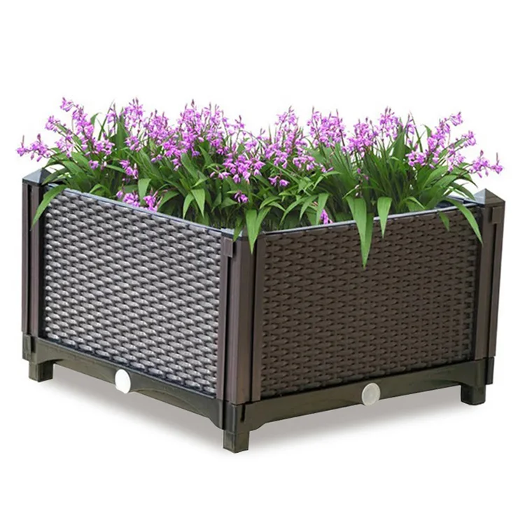 New Product Ideas Suntour Other Garden Supplies Raised Beds, Fabricantes y Proveedores	Black Garden Planter