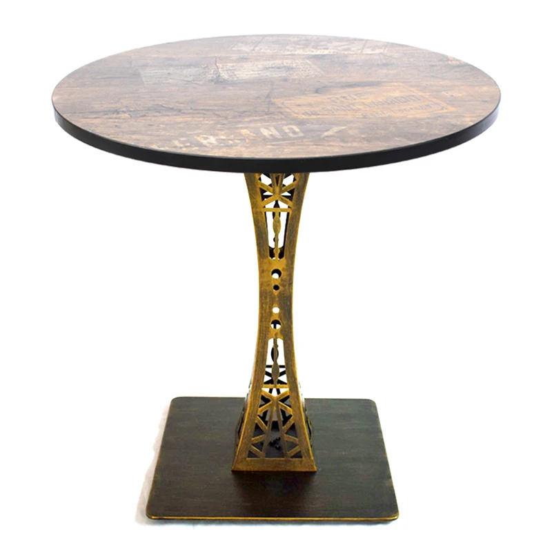 Fantian factory tower base decorative custom metal table leg
