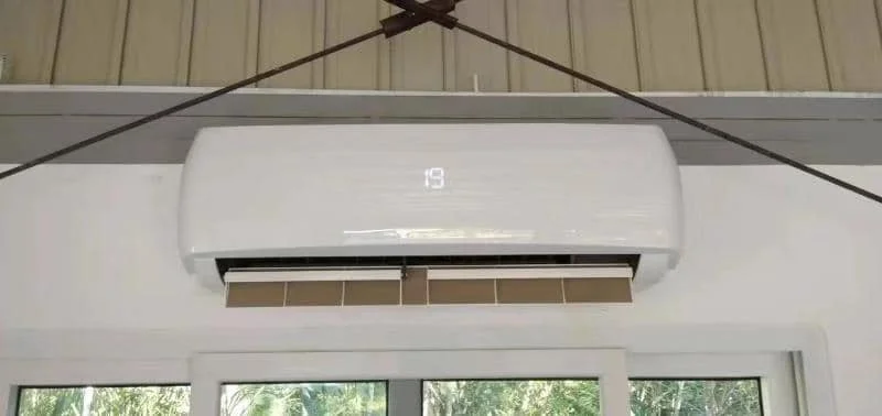 Green energy cheap price split 18000btu 1.5ton 2HP air conditioner solar