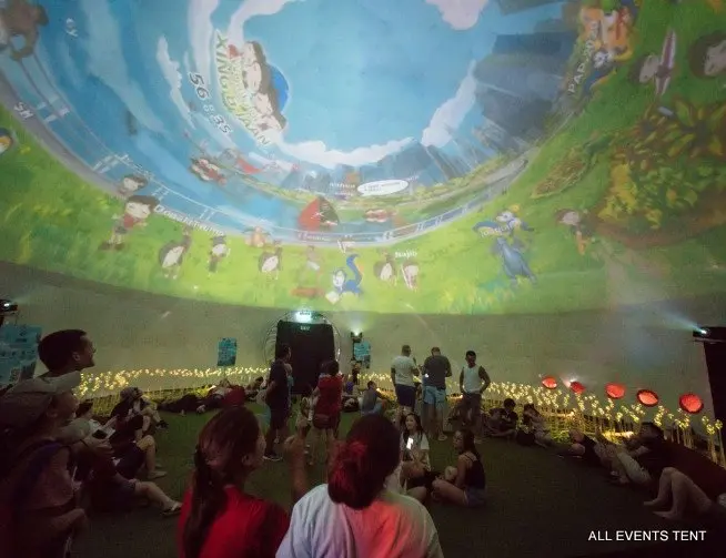 360 degree Projection Dome Tent for sale