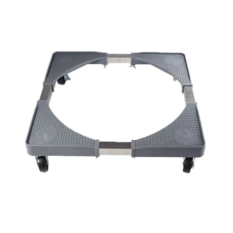 Guaranteed quality unique Adjustable Base Wheels Trolley Stand For Washing Machine