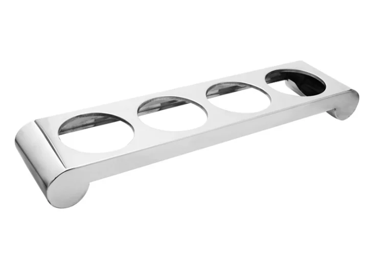 4 Pcs Stainless Steel Spice Jar Bottle Container Seasoning Set Spice Rack With Spoon