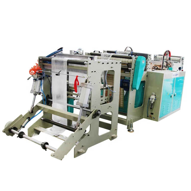 
PE Sack Making Machine With Hot Sealing And Cutting 