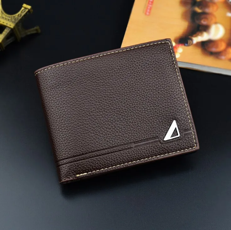 2021 Brand Leather Purse Rfid Long Male Clutch Wallet Mens Money Bag New Korean Short Wallet Casual Men Wallet