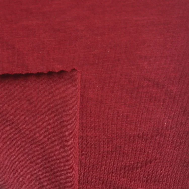 fashion hot sale combed cotton viscose elastic single jersey fabric