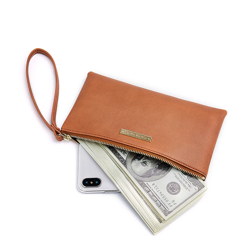 New design Wallet OEM Service High Brand High Quality Fancy PU Women Wrist Wallets