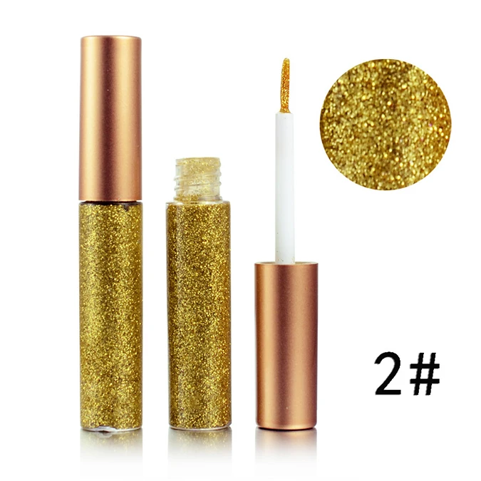 
Liquid glitter eye liner waterproof gel eyeliner custom logo eyeliner liquid glitter eyeliner private label 