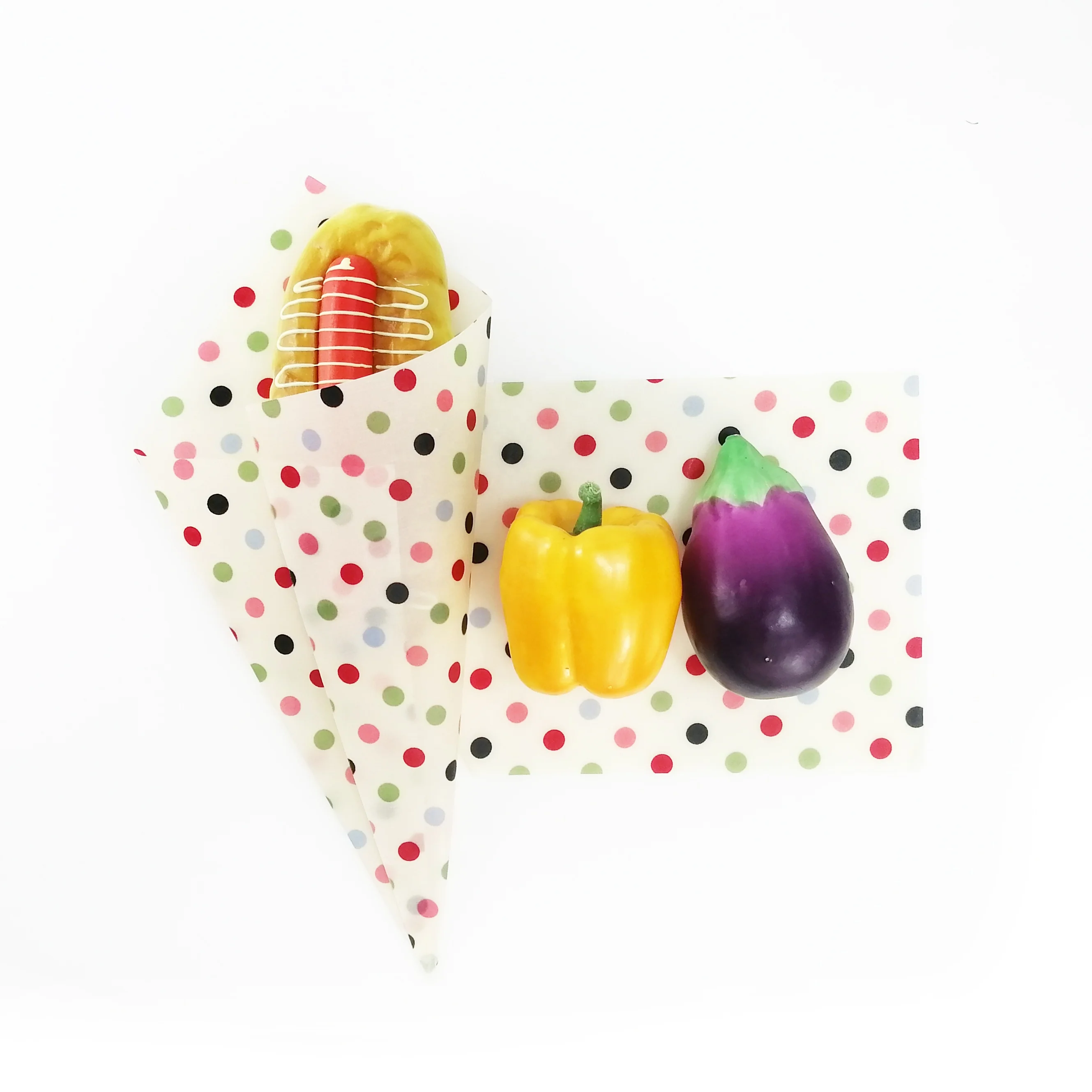 
New Promotion Premium Biodegradable FREE Food Safety&GOTS Proof Beeswax Food Wrapper 